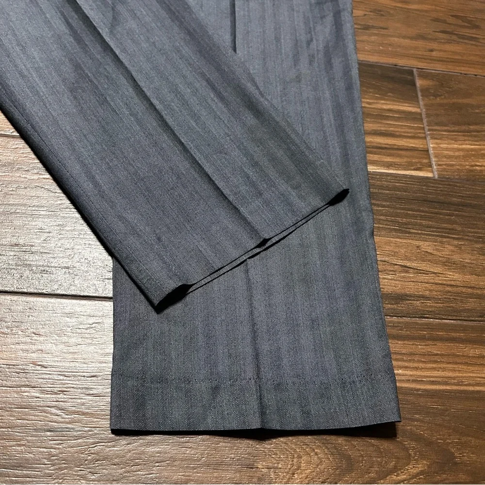 44x32 Lauren Ralph Lauren Men’s Wool Dress Pants‎ Gray